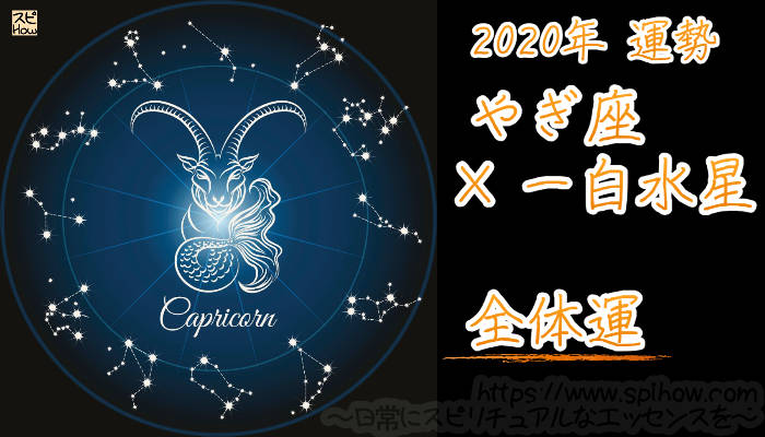 【全体運】やぎ座×一白水星【2020年】のアイキャッチ画像