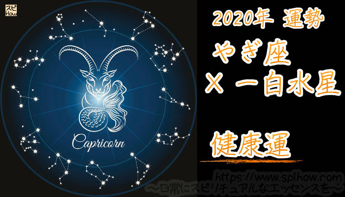 【健康運】やぎ座×一白水星【2020年】のアイキャッチ画像
