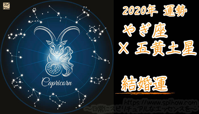 【結婚運】やぎ座×五黄土星【2020年】のアイキャッチ画像